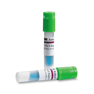 SOLVENTUM ATTEST RAPID READOUT BIOLOGICAL INDICATORS & TEST PACKSRapid Readout Biological Indicator for EO, 4-Hour Readout, Green Cap, Sterile, 300/bx, 2 bx/cs  (Not FDA Approved  Life Science Labs Only; Not for Export) | Quantity - 1x CS