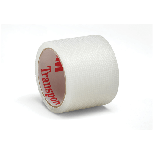 SOLVENTUM TRANSPORE SURGICAL TAPESurgical Tape, Single Use, 1" x 1 yds, Transparent, 100 rl/bx, 5 bx/cs | Quantity - 1x CS