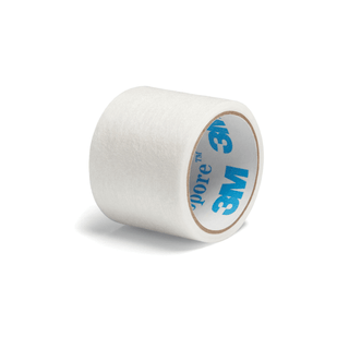 SOLVENTUM MICROPORE SURGICAL TAPESPaper Surgical Tape, Single Use, 1" x 1 yds, 100 rl/bx, 5 bx/cs | Quantity - 1x CS