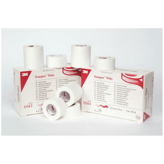 SOLVENTUM TRANSPORE WHITE DRESSING TAPE - White Dressing Tape, " x 10 yds, 24/bx, 10 bx/cs (Continental US+HI Only) | Quantity - 1x CS