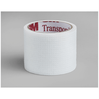 SOLVENTUM TRANSPORE WHITE DRESSING TAPEWhite Dressing Tape, Single-Patient Roll, 1" x 1 yds, 100 rl/bx | Quantity - 1x BX