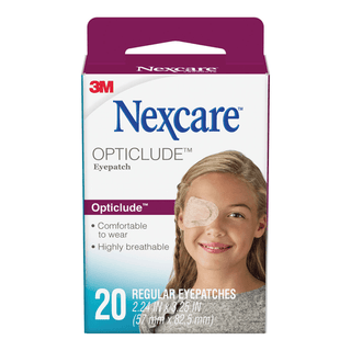 3M PSD NEXCARE OPTICLUDE ORTHOPTIC EYE PATCH - Regular Size Eye Patch, 3" x 2", 20/bx, 36 bx/cs (Continental US+HI Only) | Quantity - 1x CS
