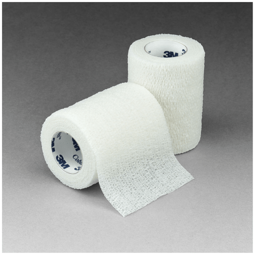 SOLVENTUM COBAN SELF-ADHERENT WRAP - Self-Adherent Wrap, 3" x 5 yds, White, 24/cs (Continental US+HI Only) | Quantity - 1x CS