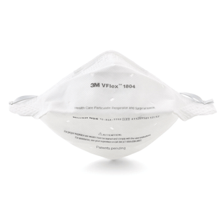 3M PSD N95 PARTICULATE RESPIRATOR & SURGICAL MASK - Vflex Particulate Respirator, Disposable, 50/bx, 8 bx/cs (18 cs/plt) (Continental US+HI Only) (Orders are Non-Cancellable & Non-Returnable) | Quantity - 1x CS