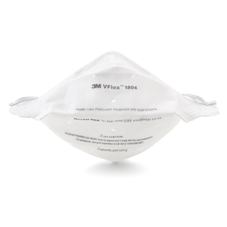 3M PSD N95 PARTICULATE RESPIRATOR & SURGICAL MASK - Vflex Particulate Respirator, Disposable, 50/bx, 8 bx/cs (18 cs/plt) (Continental US+HI Only) (Orders are Non-Cancellable & Non-Returnable) | Quantity - 1x CS