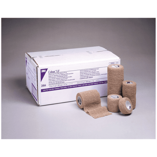 SOLVENTUM COBAN SELF-ADHERENT WRAP - Self-Adherent Wrap with Hand Tear, Latex Free (LF), 2" x 5 yds (fully stretched), Tan, 36 rl/cs (Continental US+HI Only) (Item on Manufacturer Backorder - Inventory Limited when Available) | Quantity - 1x CS