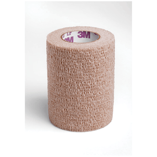 SOLVENTUM COBAN SELF-ADHERENT WRAP - Self-Adherent Wrap, 1" x 5 yds, Blue, 30/cs | Quantity - 1x CS