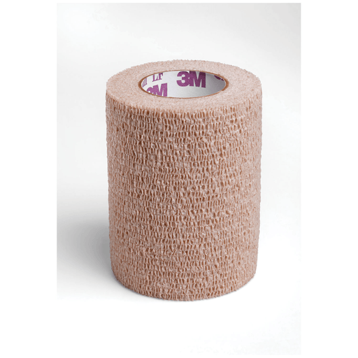 SOLVENTUM COBAN SELF-ADHERENT WRAP - Self-Adherent Wrap, 1" x 5 yds, Blue, 30/cs | Quantity - 1x CS