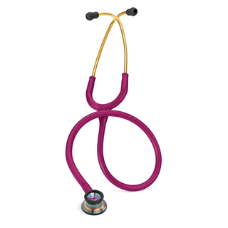 SOLVENTUM LITTMANN CLASSIC II PEDIATRIC & INFANT STETHOSCOPESInfant Stethoscope, 28", Rainbow Finish Chestpiece, Raspberry Tubing (Littmann items are only available for sale online by distributors authorized by 3M Littmann) | Quantity - 1x EA