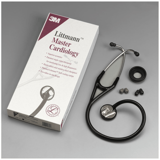 SOLVENTUM LITTMANN MASTER CARDIOLOGY STETHOSCOPE - Stethoscope, 27" Black Tubing (Continental US+HI Only) (Littmann items are only available for sale online by distributors authorized by 3M Littmann) | Quantity - 1x EA