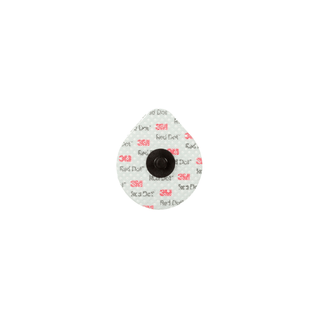 SOLVENTUM RED DOT SOFT CLOTH MONITORING ELECTRODES - Monitoring Electrode, 1.25" Dia, Adult/Pediatric, Cloth, Hydrogel, Gentle, 3/bg, 200 bg/cs (Continental US+HI Only) | Quantity - 1x CS