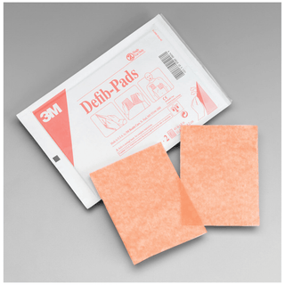 SOLVENTUM DEFIB PADS - Defib Pad, 4" x 4", 2/pk, 10 pk/bx, 10 bx/cs (Continental US+HI Only) | Quantity - 1x CS