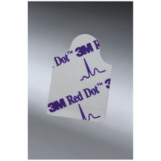 SOLVENTUM RED DOT RESTING MONITORING ELECTRODES - Monitoring Electrode, Conductive Adhesive, 2cm x 2cm, Tab Style, 10/card, 10 cards/bg, 40 bg/cs (Continental US+HI Only) | Quantity - 1x CS