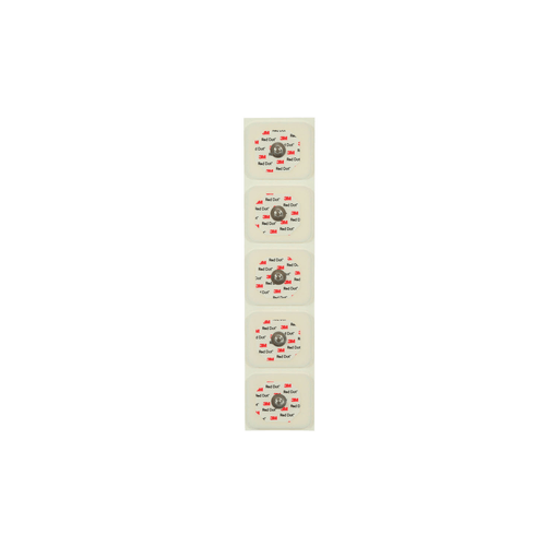SOLVENTUM RED DOT MONITORING ELECTRODES WITH FOAM TAPE & STICKY GELMonitoring Electrode, 1.60" x 1.36", Adult, Universal, Foam, Sticky Gel, Diaphoretic, 5/bg, 200 bg/cs | Quantity - 1x CS