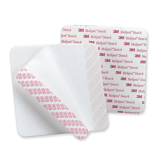 SOLVENTUM MEDIPORE SOFT CLOTH PRE-CUT DRESSING COVERS - Dressing Cover, 5 7/8" x 5 7/8", 3 sheets/pad, 25 pad/bx, 4 bx/cs (Continental US+HI Only) | Quantity - 1x CS