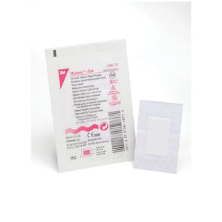 SOLVENTUM MEDIPORE +PAD SOFT CLOTH ADHESIVE WOUND DRESSING - Wound Dressing, 6" x 6", Pad Size 4" x 4", 25/bx, 4 bx/cs (Continental US+HI Only) | Quantity - 1x CS