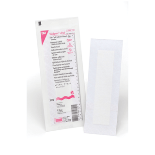 SOLVENTUM MEDIPORE +PAD SOFT CLOTH ADHESIVE WOUND DRESSING - Wound Dressing, 3" x 10", Pad Size 1" x 8", 25/bx, 4 bx/cs (Continental US+HI Only) | Quantity - 1x CS