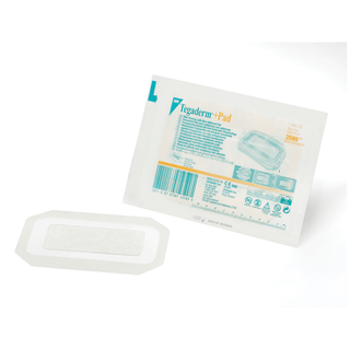 SOLVENTUM TEGADERM + PAD FILM DRESSING WITH NON-ADHERENT PADTransparent Dressing, 3" x 6", Pad Size 1" x 4", 25/bx, 4 bx/cs | Quantity - 1x CS