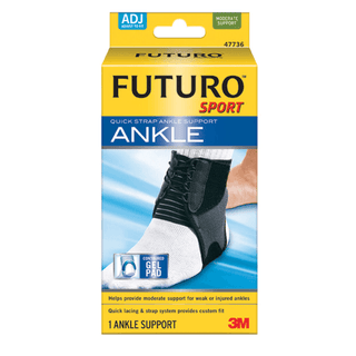 3M PSD FUTURO SPORT STRAP ANKLE BRACE - Ankle Brace, Adjustable, 2/pk, 6 pk/cs (Continental US+HI Only) | Quantity - 1x CS