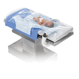 SOLVENTUM BAIR HUGGER UNDERBODY BLANKETS - Model 585 Lithotomy Warming Blanket, 74" x 36" with Drape, 24" x 24", 10/cs | Quantity - 1x CS
