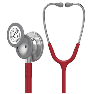 SOLVENTUM LITTMANN CLASSIC III STETHOSCOPE - Stethoscope, Standard-Finish Chestpiece, Burgundy Tube, 27" (Continental US+HI Only) (Littmann items are only available for sale online by distributors authorized by 3M Littmann) | Quantity - 1x EA