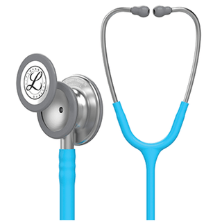 SOLVENTUM LITTMANN CLASSIC III STETHOSCOPE - Stethoscope, Standard-Finish Chestpiece, Turquoise Tube, 27" (Continental US+HI Only) (Littmann items are only available for sale online by distributors authorized by 3M Littmann) | Quantity - 1x EA
