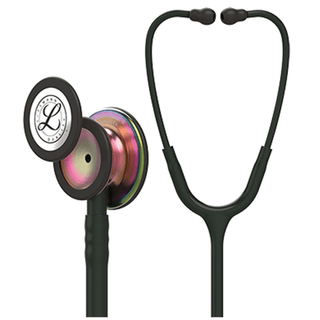 SOLVENTUM LITTMANN CLASSIC III STETHOSCOPE - Stethoscope, Rainbow-Finish Chestpiece, Black Tubing, 27" (Continental US+HI Only) (Littmann items are only available for sale online by distributors authorized by 3M Littmann) | Quantity - 1x EA