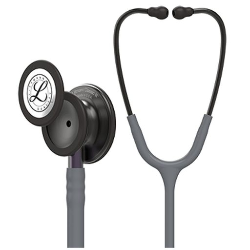 SOLVENTUM LITTMANN CLASSIC III STETHOSCOPEStethoscope, Smoke Chestpiece, Gray Tubing, Violet Gray Stem and Smoke Headset, 27" (Littmann items are only available for sale online by distributors authorized by 3M Littmann) | Quantity - 1x EA