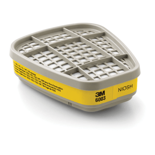 3M PSD REUSABLE RESPIRATOR - Accessories: Organic Vapor/ Acid Gas Cartridge, 60/cs (Continental US+HI Only) | Quantity - 1x CS