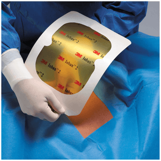 SOLVENTUM IOBAN 2 ANTIMICROBIAL INCISE DRAPE - Incise Drape, 10" x 8", 50/bx, 2 bx/cs (Continental US+HI Only) | Quantity - 1x CS