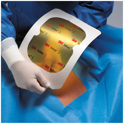 SOLVENTUM IOBAN 2 ANTIMICROBIAL INCISE DRAPE - Incise Drape, 10" x 8", 50/bx, 2 bx/cs (Continental US+HI Only) | Quantity - 1x CS