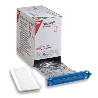 SOLVENTUM SCOTCHCAST QUICK STEP DOUBLE SIDED FELT ROLL SPLINT - Felt Splint, 3" x 15 ft Roll, 1 rl/bx, 2 bx/cs (Continental US+HI Only) | Quantity - 1x CS