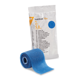 SOLVENTUM SCOTCHCAST PLUS CASTING TAPEPlus Casting Tape, 2" x 4 yds, Blue, 10/cs | Quantity - 1x CS