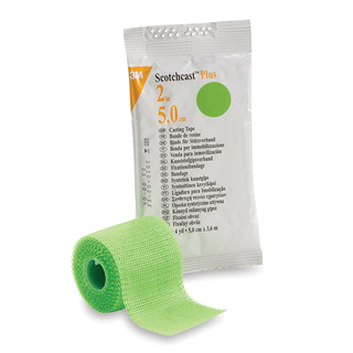 SOLVENTUM SCOTCHCAST PLUS CASTING TAPE - Plus Casting Tape, 2" x 4 yds, Bright Green, 10/cs (Continental US+HI Only) | Quantity - 1x CS