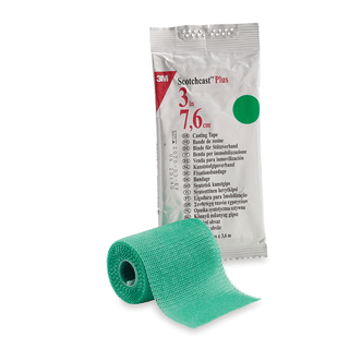 SOLVENTUM SCOTCHCAST PLUS CASTING TAPEPlus Casting Tape, 3" x 4 yds, Green, 10/cs | Quantity - 1x CS