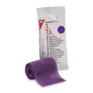 SOLVENTUM SCOTCHCAST PLUS CASTING TAPEPlus Casting Tape, 3" x 4 yds, Purple, 10/cs | Quantity - 1x CS