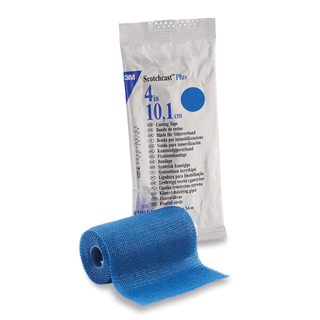 SOLVENTUM SCOTCHCAST PLUS CASTING TAPEPlus Casting Tape, 4" x 4 yds, Blue, 10/cs | Quantity - 1x CS