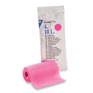 SOLVENTUM SCOTCHCAST PLUS CASTING TAPEPlus Casting Tape, 4" x 4 yds, Rose, 10/cs | Quantity - 1x CS