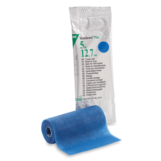 SOLVENTUM SCOTCHCAST PLUS CASTING TAPE - Plus Casting Tape, 5" x 4 yds, Blue, 10/cs (Continental US+HI Only) | Quantity - 1x CS