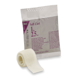 SOLVENTUM SCOTCHCAST SOFT CAST CASTING TAPE - Soft Casting Tape, White, 1" x 2 yds, 10/cs (Continental US+HI Only) | Quantity - 1x CS