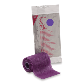 SOLVENTUM SCOTCHCAST SOFT CAST CASTING TAPE - Soft Casting Tape, Red, 4" x 4 yds, 10/cs | Quantity - 1x CS