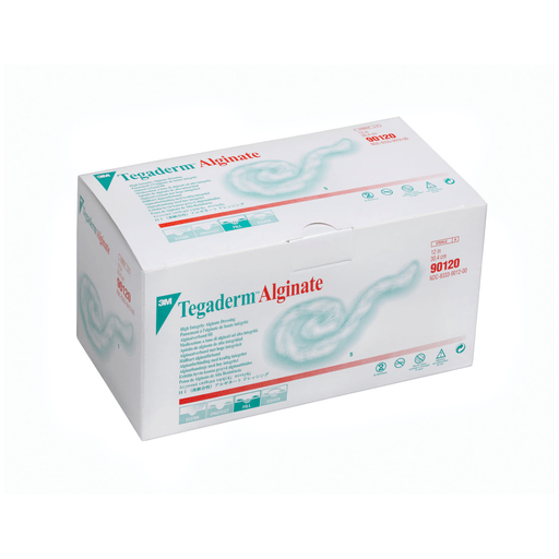SOLVENTUM TEGADERM HI & HG ALGINATE DRESSING - High-Integrity Alginate Dressing, 12" Rope, 5/bx, 4 bx/cs (Continental US+HI Only) | Quantity - 1x CS