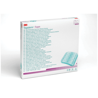 SOLVENTUM TEGADERM FOAM DRESSINGNONADHESIVENon-Adhesive Foam Dressing, 8" x 8", 5/bx, 6 bx/cs | Quantity - 1x CS