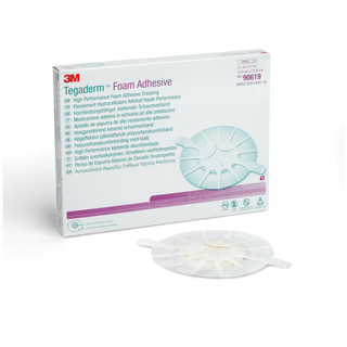 SOLVENTUM TEGADERM FOAM ADHESIVE DRESSINGFoam Adhesive Dressing, 5 " x 5 ", Heel Design, 5/bx, 4 bx/cs | Quantity - 1x CS