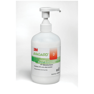 SOLVENTUM AVAGARD D INSTANT HAND ANTISEPTICInstant Hand Sanitizer Antiseptic Pump Bottle, 500mL, 12/cs (Item is considered HAZMAT and cannot ship via Air or to AK, GU, HI, MP, PR, VI) (Non-Refundable; Non-Returnable) | Quantity - 1x CS