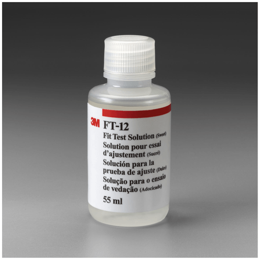 3M PSD QUALITATIVE FIT TEST APPARATUS ACCESSORIES - Fit Test Solution, Sweet, 55ml Bottle, 6/cs (Continental US+HI Only) | Quantity - 1x CS