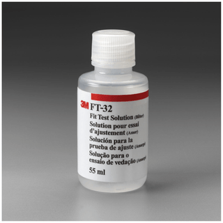3M PSD QUALITATIVE FIT TEST APPARATUS ACCESSORIESSensitivity Solution, Bitter, 55ml Bottle, 6/cs | Quantity - 1x CS