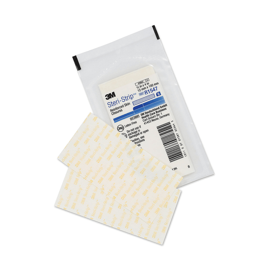 SOLVENTUM STERI-STRIP ADHESIVE SKIN CLOSURES - Reinforced Skin Closure, " x 1", 6 strips/env, 50 env/bx, 4 bx/cs | Quantity - 1x CS