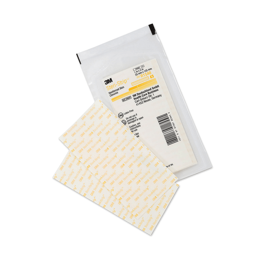 SOLVENTUM STERI-STRIP ADHESIVE SKIN CLOSURES - Reinforced Skin Closure, 1" x 5", 4 strips/env, 25 env/bx, 4 bx/cs (Continental US+HI Only) | Quantity - 1x CS