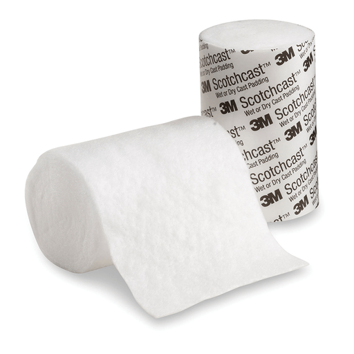 SOLVENTUM SCOTCHCAST WET OR DRY CAST PADDINGWet or Dry Cast Padding, 4" x 4 yds, 20 rl/bg, 4bg/cs | Quantity - 1x CS